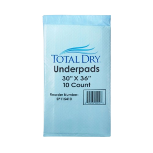 Disposable Underpads Totaldry 30X36