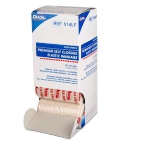 Bandages Elastic w/Velcro Self-Closure 4"x 5yds Latex-Free